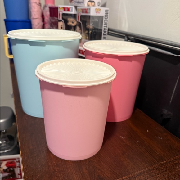 Tupperware Colorful Stackable Storage Containers - Picture 2 of 2